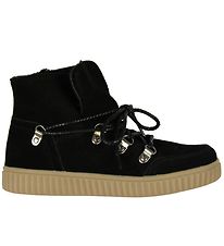 Petit by Sofie Schnoor Winterlaarzen - Zwart Suede m. Koorden