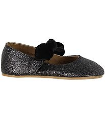 Petit by Sofie Schnoor Ballerina Slippers - Glitter w. Bow