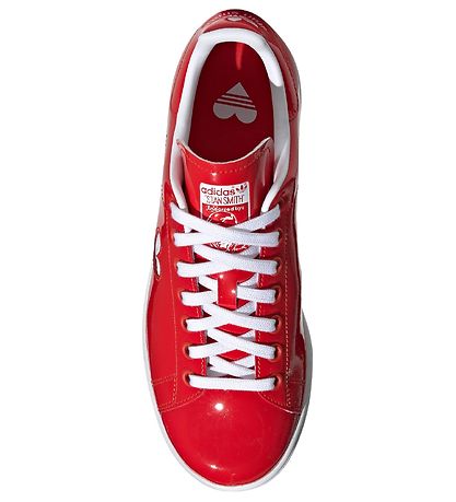 Chaussures adidas Originals - Stan Smith - Rouge av. Coeur