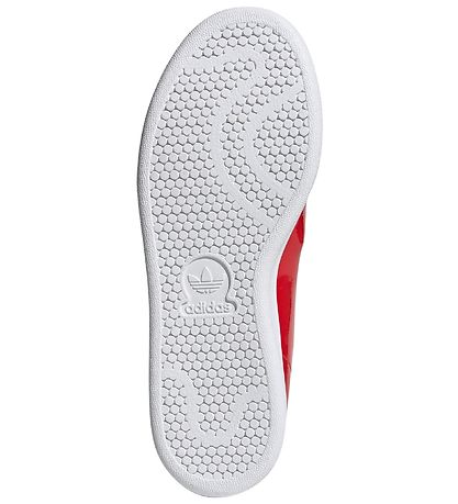 Chaussures adidas Originals - Stan Smith - Rouge av. Coeur