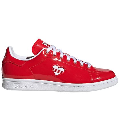 Chaussures adidas Originals - Stan Smith - Rouge av. Coeur