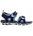 Hummel Sandals - HMLSport Jr - Black Iris/Light Blue