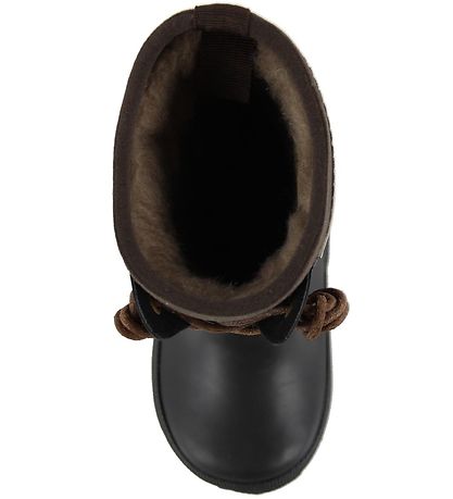 Bisgaard Thermo Boots - Black/Brown w. Laces