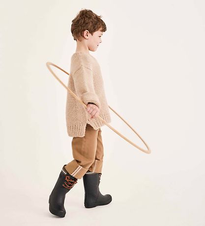 Bisgaard Thermo Boots - Black/Brown w. Laces