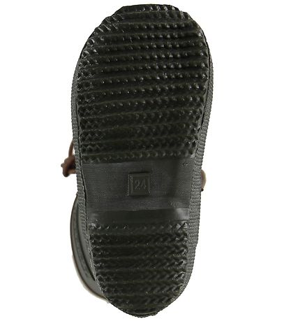 Bisgaard Thermo Boots - Army Green/Brown w. Laces