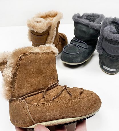 Moon Boot Prewalker - Crib Suede - Whiskey