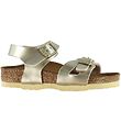Birkenstock Sandalar - Rio - Málmlitað Gold