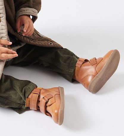 Bundgaard Talvikengät - Rabbit Velcro - Tex - Tan