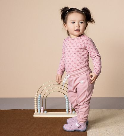 Hummel Slippers - Wool - Rose