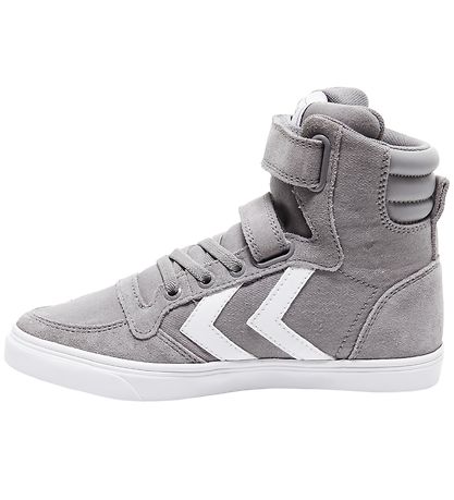 Hummel Boots - HMLSlimmer Stadil High Jr - Frozen Grey