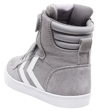 Hummel Boots - HMLSlimmer Stadil High Jr - Frozen Grey
