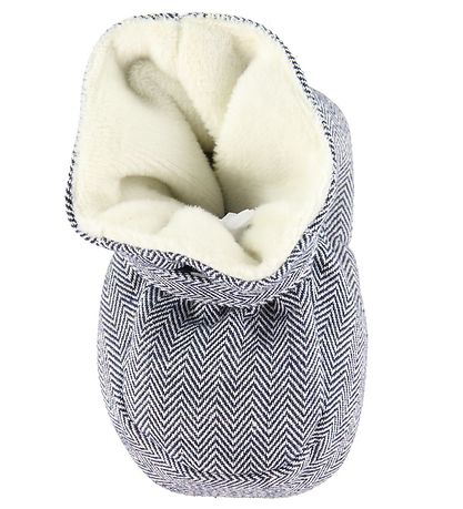 En Fant Booties - Navy/White