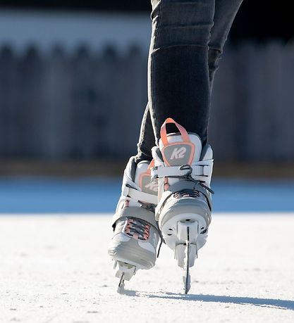 K2 Schaatsen - Alexis Ice - Figuur Bladen - Wit/Oranje