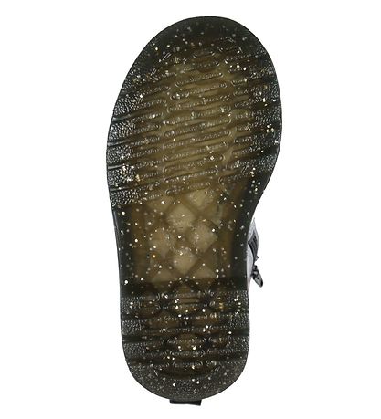 Dr. Martens Boots - 1460 T - Silver Metallic+ Bright Red/Patent