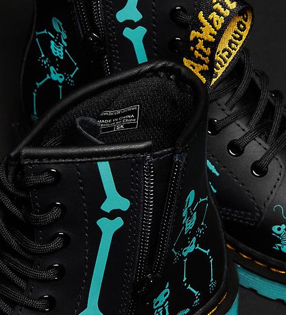 Dr. Martens Stígvél - Skelly Prentað Hydro