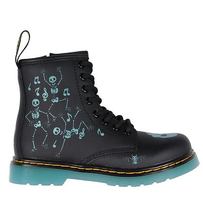 Dr. Martens Stígvél - Skelly Prentað Hydro
