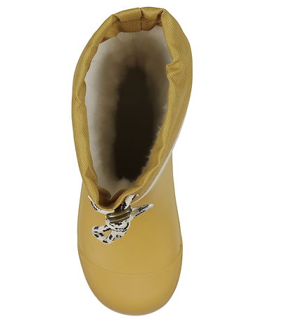 Pom Pom Thermo Boots - Mustard