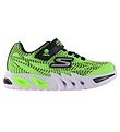 Skechers Shoe w. Light - Flex-Glow Elite - Lime Black
