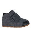 Woden Inniskór - Kim - Felt - Dark Grey Melange