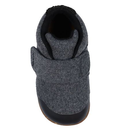 Woden Slippers - Kim - Felt - Dark Grey Melange
