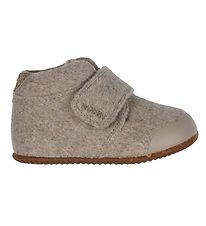 Woden Slippers - Kim - Felt - Beige Melange