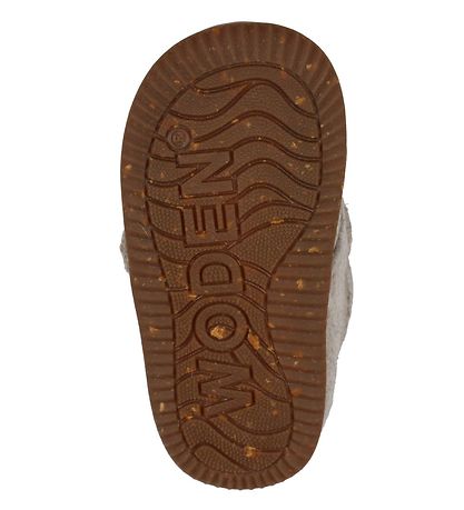 Woden Innerskor - Kim - Filt - Beige Melange