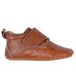 Wheat Soft Sole Leather Shoes - Dakota Print - Amber Brown Flowe