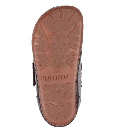 Bundgaard Leder-Krabbelschuhe - Tannu - Braun