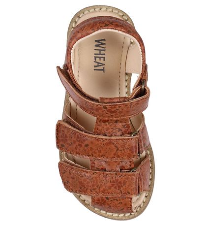 Wheat Sandal - Addison - Amber Brown