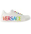 Versace Shoes - White w. Print
