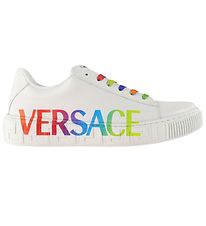 Versace Shoes - White w. Print