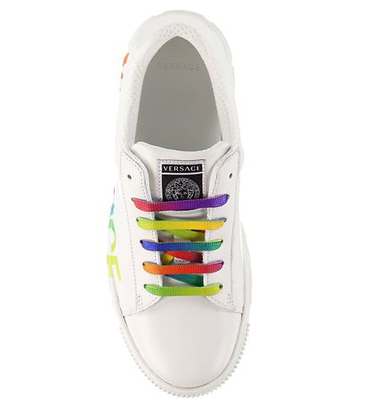 Versace Shoes - White w. Print