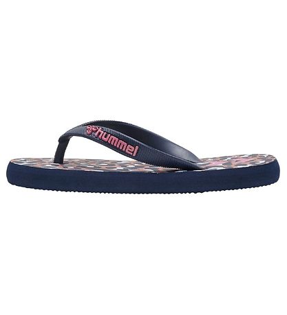 Hummel Flip Flops - Flip Flop Jr- Black Iris/Leopard