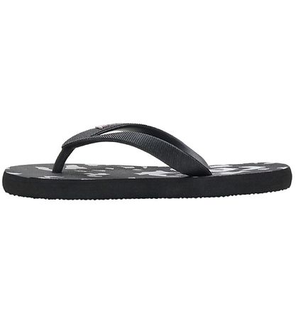 Hummel Flip Flops - Flip Flop Jr- Black/White