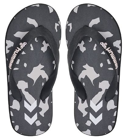 Hummel Flip Flops - Flip Flop Jr- Black/White