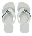 Havaianas Flip Flops - Brasil - White