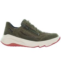 Superfit Shoes - Tex - Army Green w. Gold Glitter
