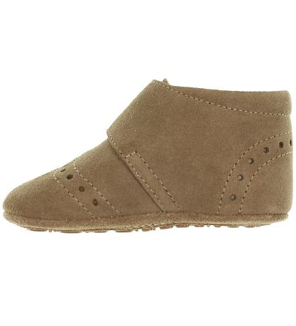 Bisgaard Leren Slippers - Petit - Camel