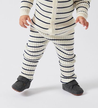 Bundgaard Slippers - Wool - Tannu - Dark Grey