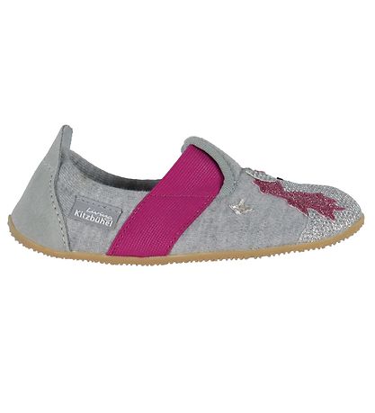 Living Kitzbühel Ballerina Slippers - Light Grey w. Rainbow/Unic