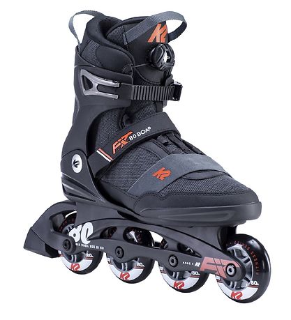 K2 Rollschuhe - F.I.T 80 Boa - Grau - Inliner