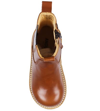Angulus Boots - Cognac/Silver