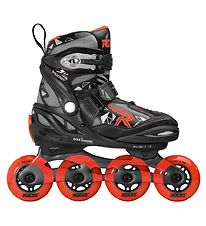 Roces Rollschuhe - Moody Boy TIF - Schwarz/Rot - Inline