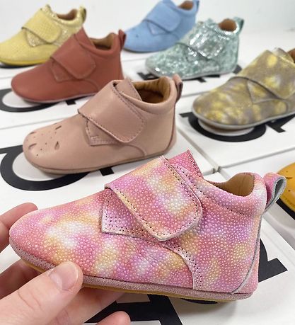 Chaussures en cuir à semelle souple Above Copenhagen - Jaune Cla