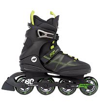 K2 Rolschaatsen - F.I.T. 80 Pro - Zwart/Groen - Skeelers