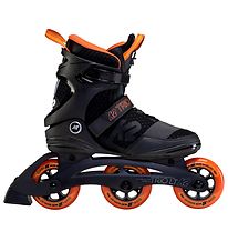 K2 Rolschaatsen - Trio LT 100 M - Zwart/Oranje - Skeelers
