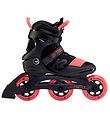 K2 Rollerskates - Trio LT 100 W - Black/Coral - Inline