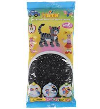 Hama Midi Beads - 6000 pcs - 18 Black