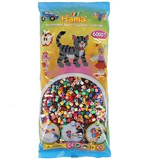 Hama Midi Beads - 6000 pcs - 67 Multicolour