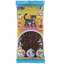 Hama Midi Beads - 6000 pcs - 12 Brown